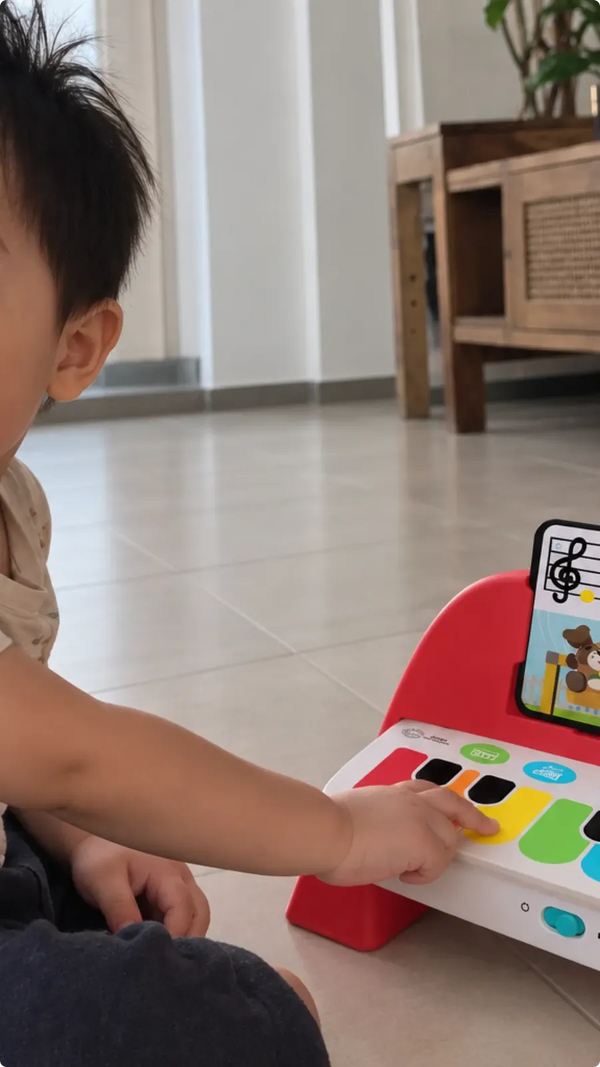 Piano Magic Touch Vermelho Baby Einstein Hape, foto de cliente 4