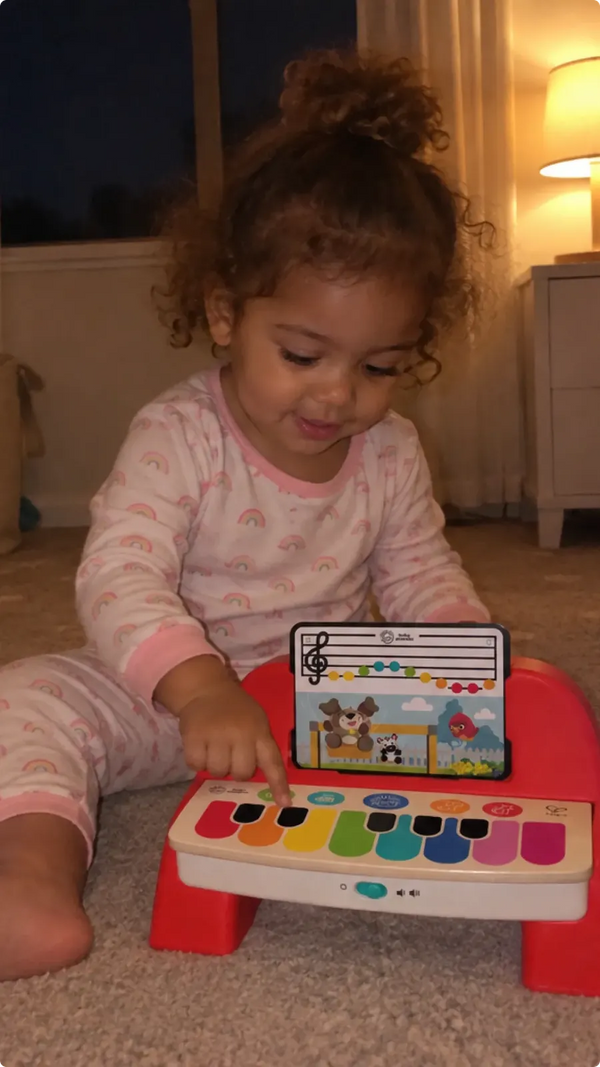 Piano Magic Touch Vermelho Baby Einstein Hape, foto de cliente 6