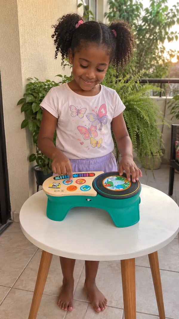 DJ Discovery Toca-discos Magic Touch Hape - foto de cliente 3
