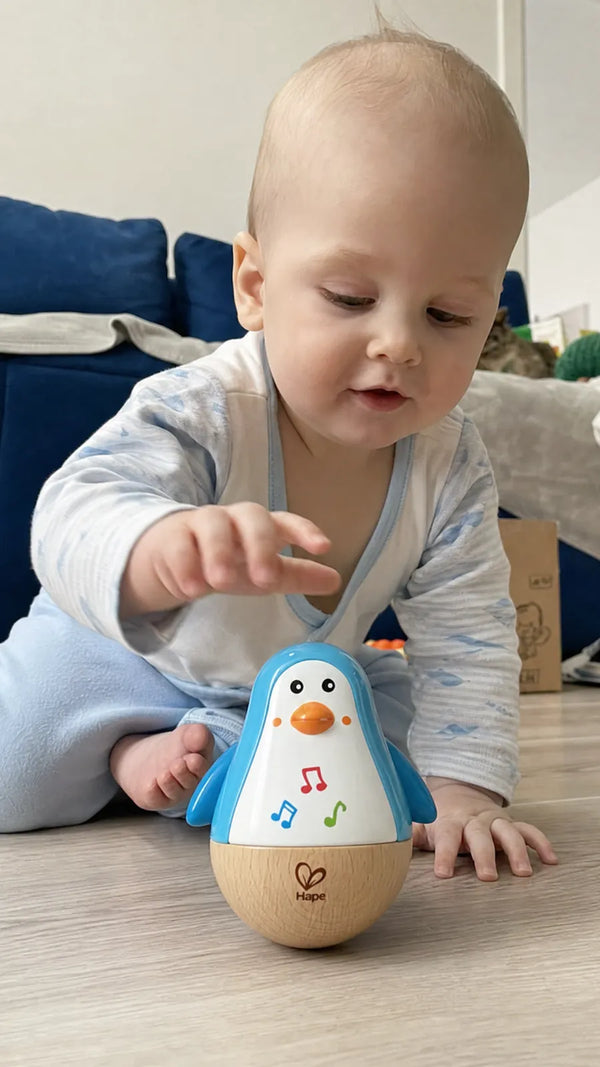 Pinguim Musical Sensorial Hape - foto de cliente 1