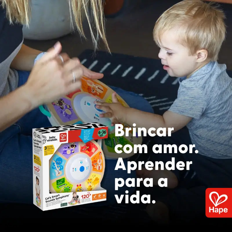 Orquestra Musical Magic Touch de Madeira para Bebês 12 Meses+ | Hape