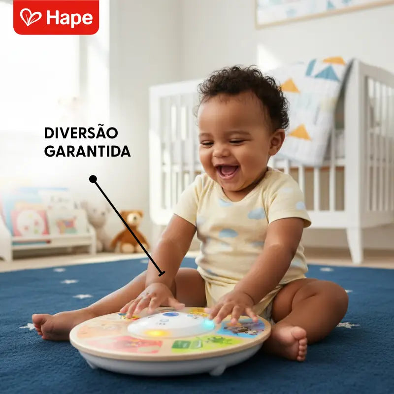 Orquestra Musical Magic Touch de Madeira para Bebês 12 Meses+ | Hape
