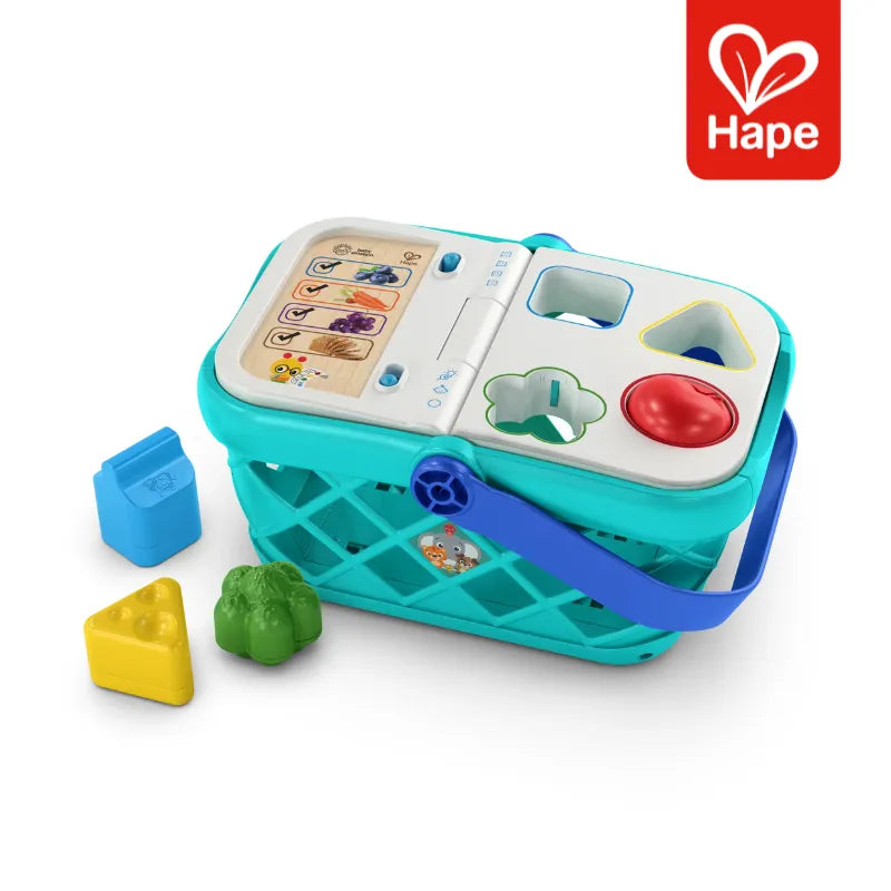 Cesta de Compras Infantil com Encaixe de Formas e Sons | Hape