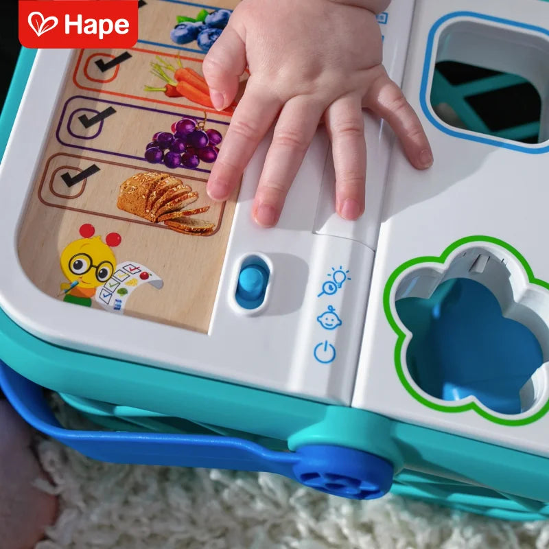 Cesta de Compras Infantil com Encaixe de Formas e Sons | Hape