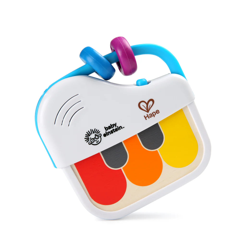 Mini Piano Brinquedos Musicais Educativos de Madeira para Crianças com Toque Mágico – Hape Baby Einstein