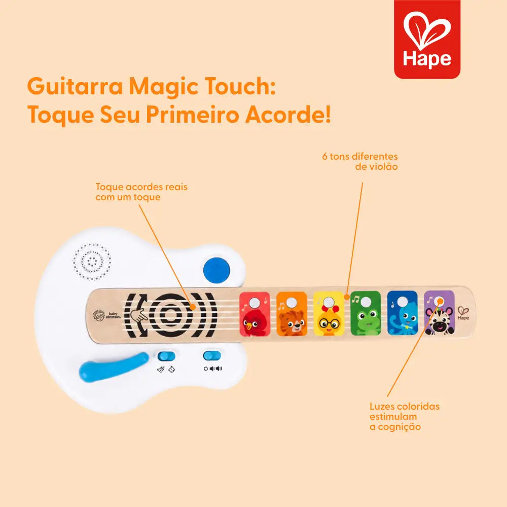 Guitarra Magic Touch Hape Baby Einstein, foto 9
