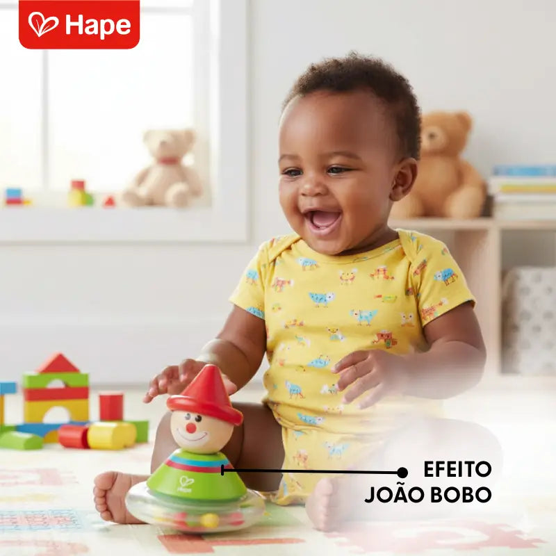 Palhaço João Bobo de Balanço Ralph para Bebês 0 Meses+ | Hape
