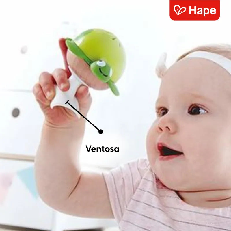 Conjunto de Chocalhos com Ventosa para Cadeirão e Mesa | HAPE