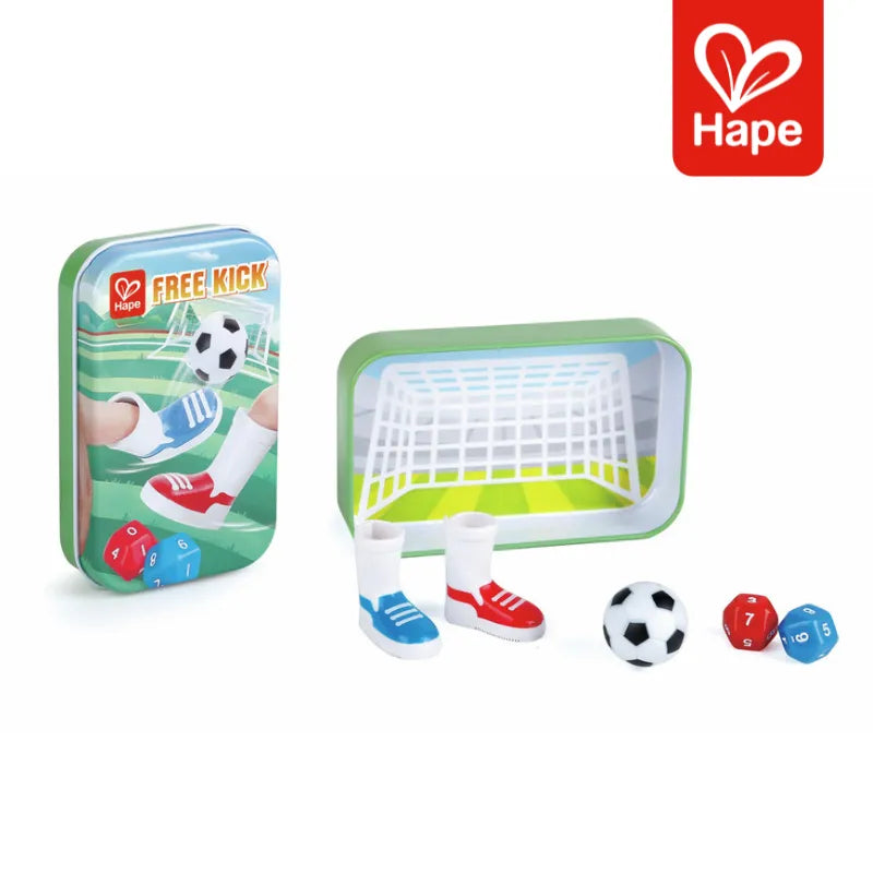 Futebol de Dedo Jogo de Mesa Infantil com Chuteiras e Gol de Metal | Hape