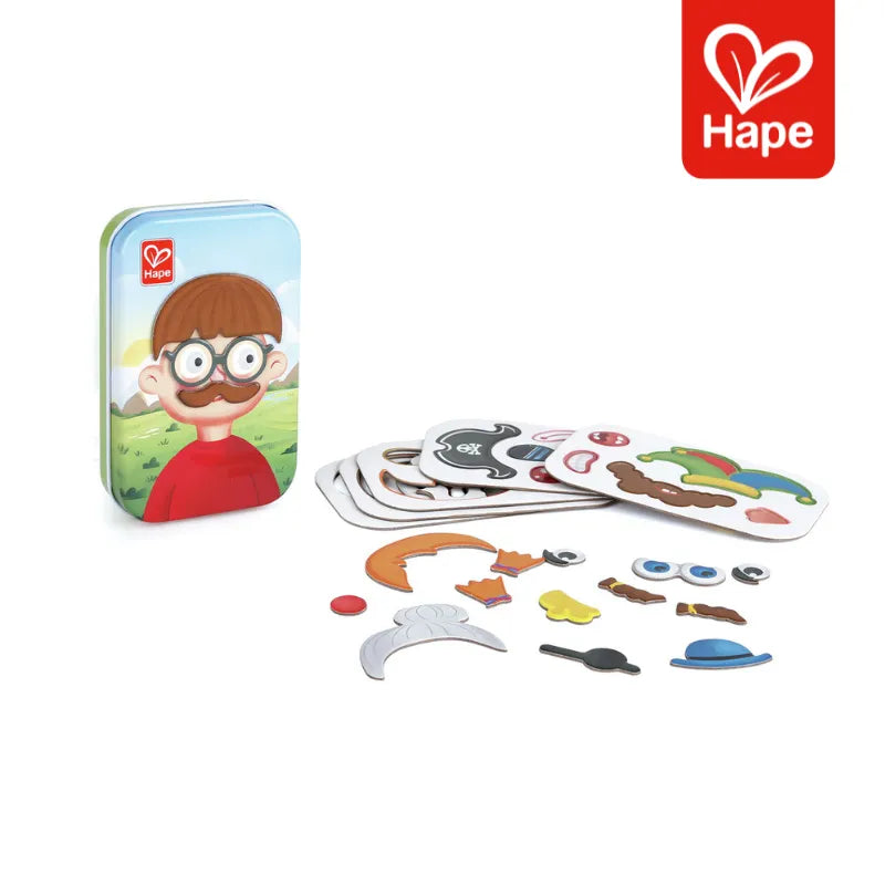 Jogo Magnético Infantil de Vestir Roupas e Criar Personagens 29 Peças | Hape