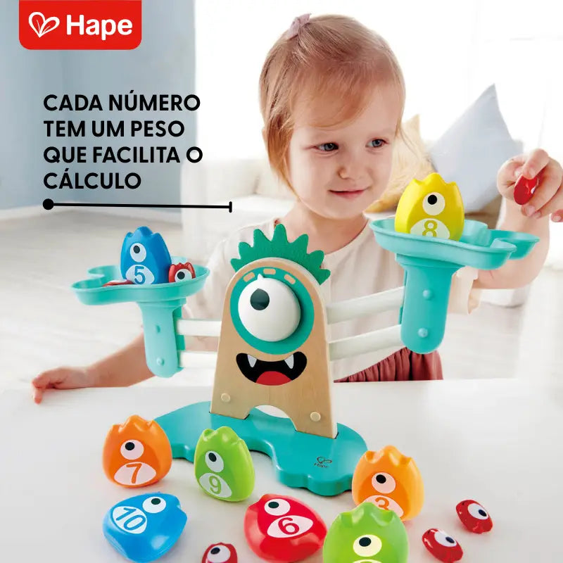 Balança Educativa Infantil Matemática: Adição, Subtração e STEAM | Hape