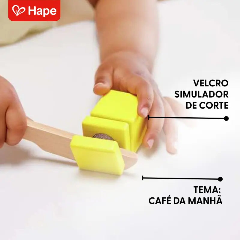 Torradeira Infantil Premium Pop-Up de Madeira Café da Manhã | Hape