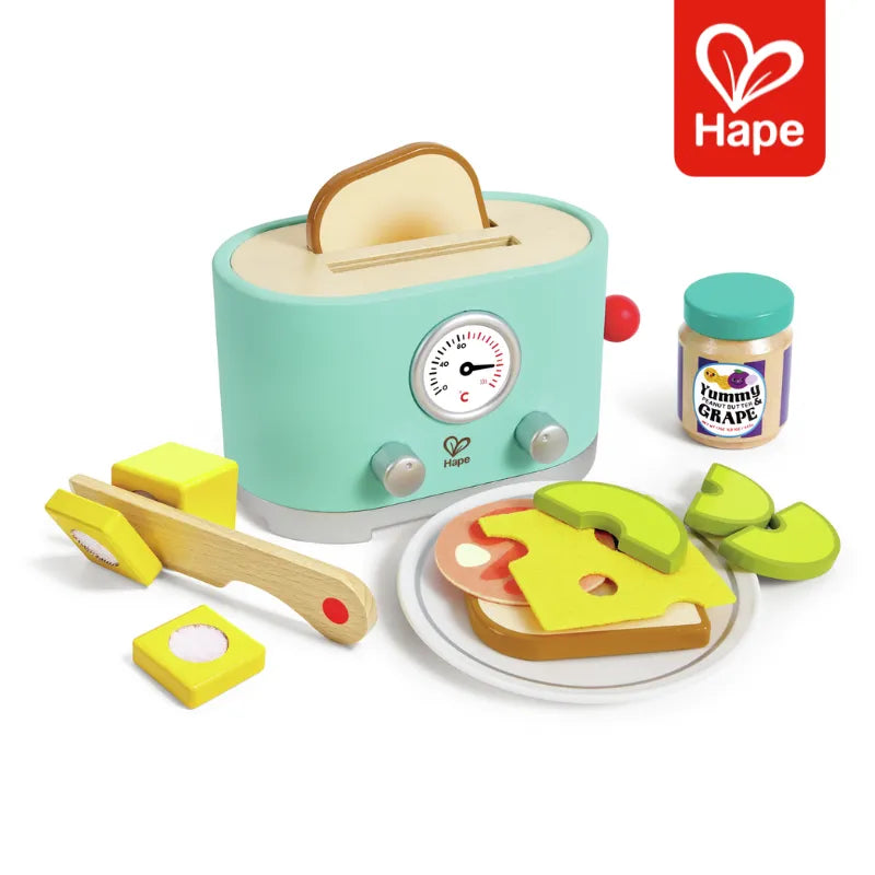 Torradeira Infantil Premium Pop-Up de Madeira Café da Manhã | Hape