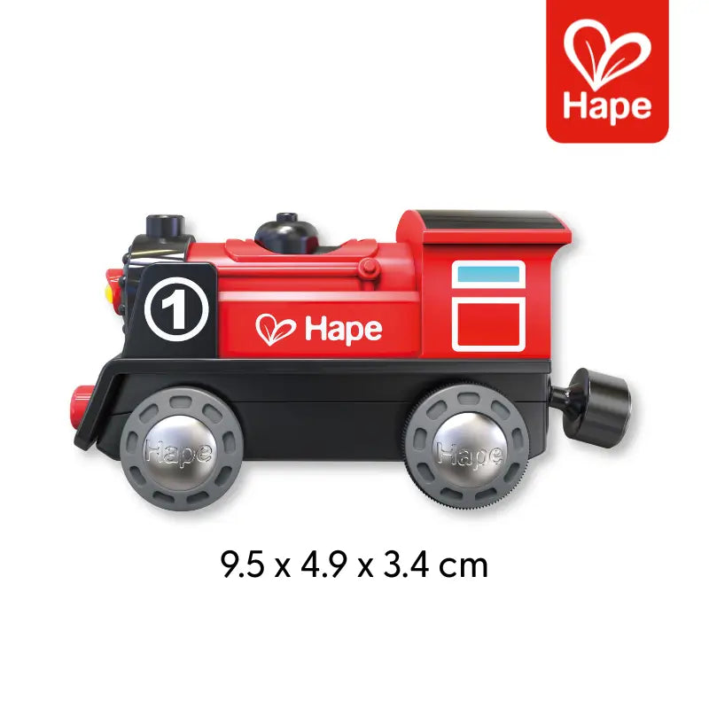 Trenzinho Infantil de Madeira com Luzes e Design Alemão Premium – Hape