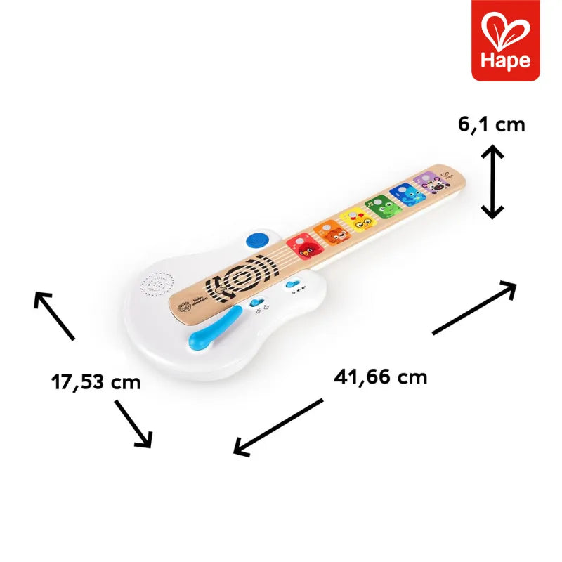 Guitarra Infantil Brinquedo Musical Educativo de Madeira com Magic Touch – Hape