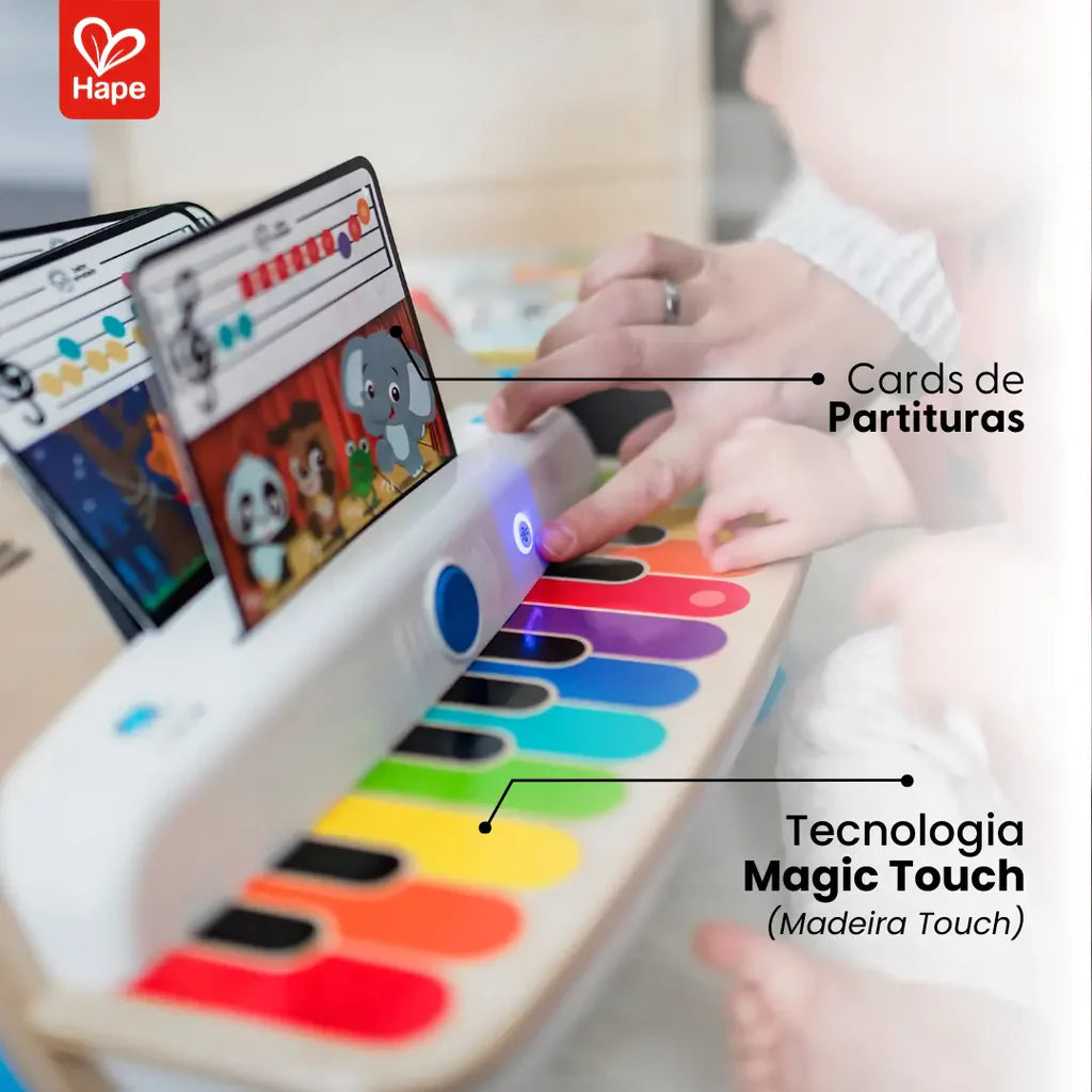 Piano Musical Maz Deluxe Infantil Premium - Toque Mágico