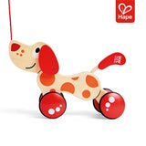 Cachorrinho de Madeira para Puxar 12 Meses+ | HAPE