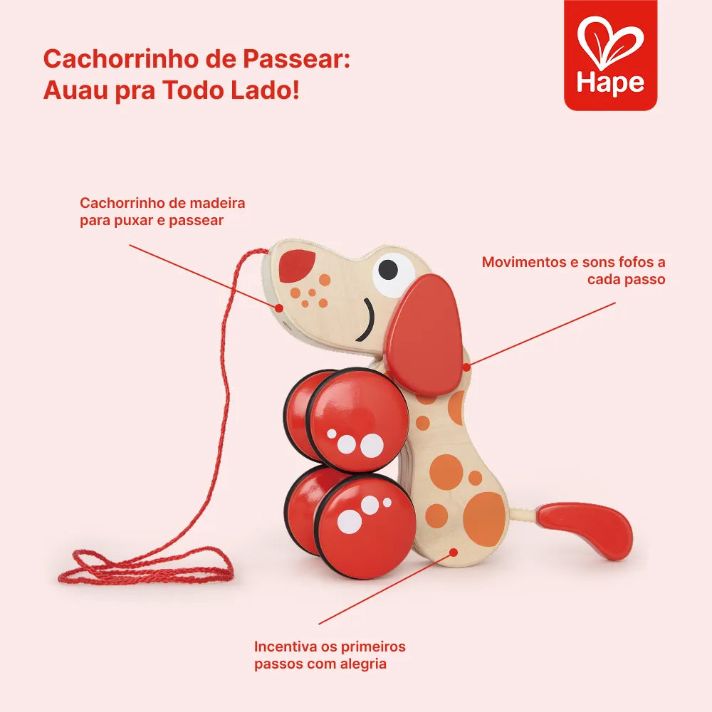 Cachorrinho de Puxar Hape, foto 9