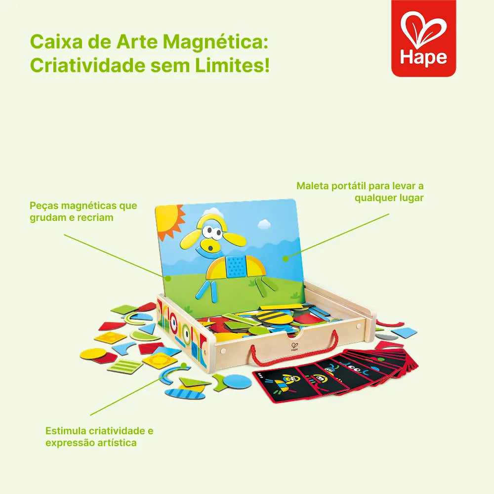 Caixa de Arte Magnética Hape, foto 9