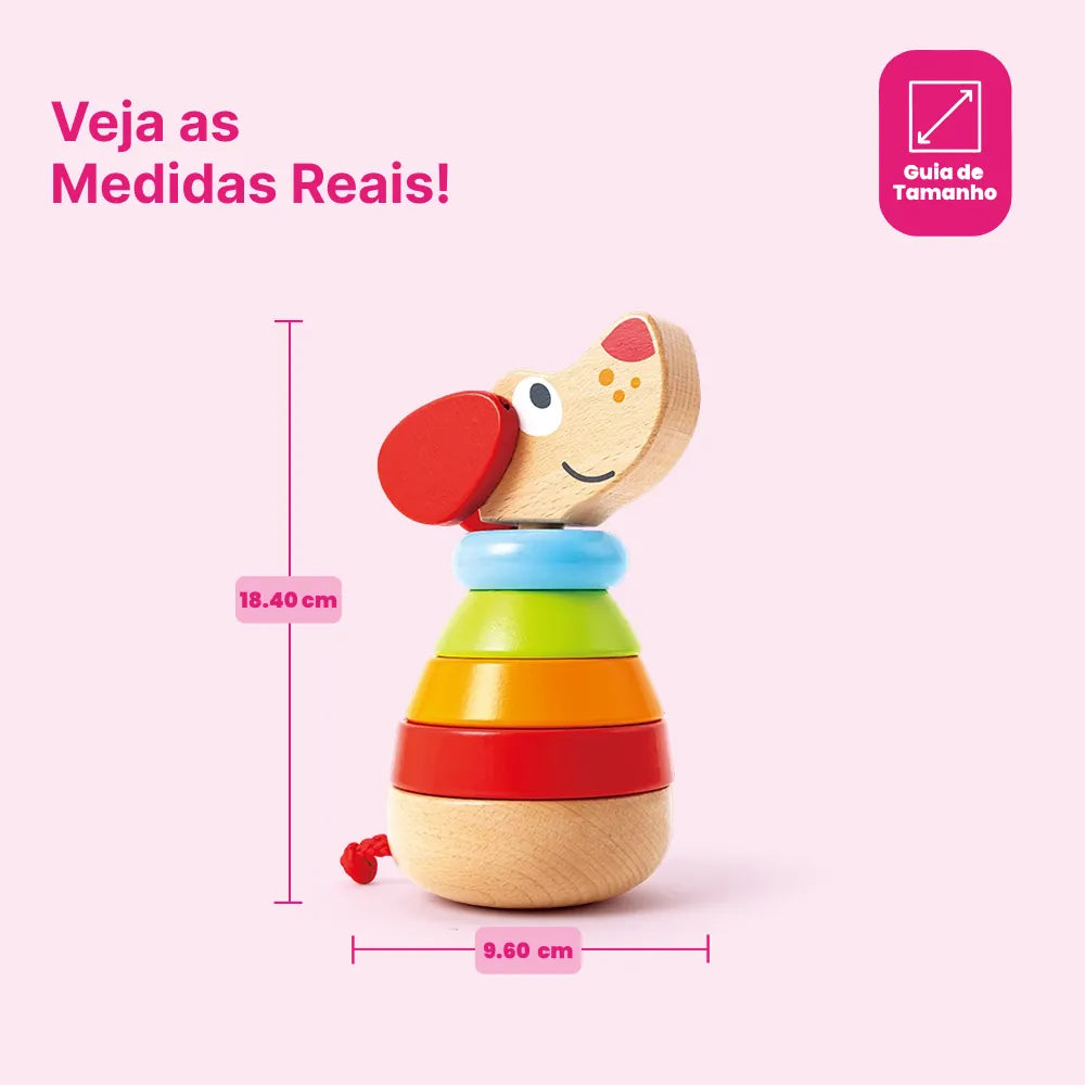Cachorrinho de Empilhar Pepe Hape, foto 8