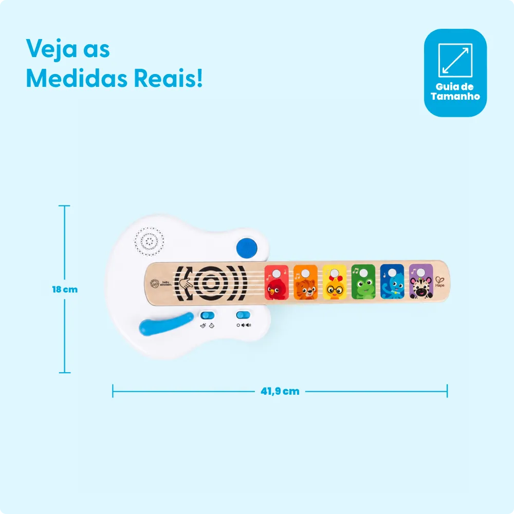 Guitarra Magic Touch Hape Baby Einstein, foto 6