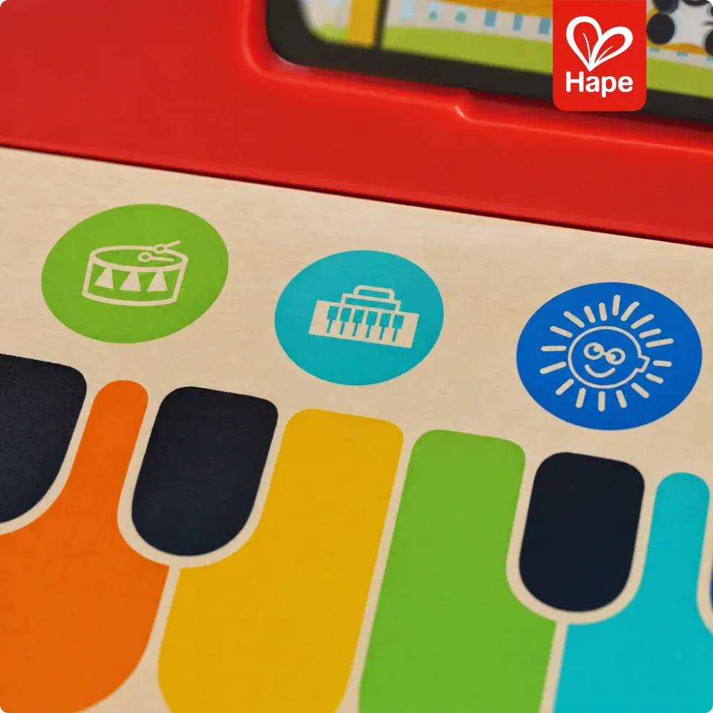 Piano Magic Touch Vermelho Hape Baby Einstein, foto 4