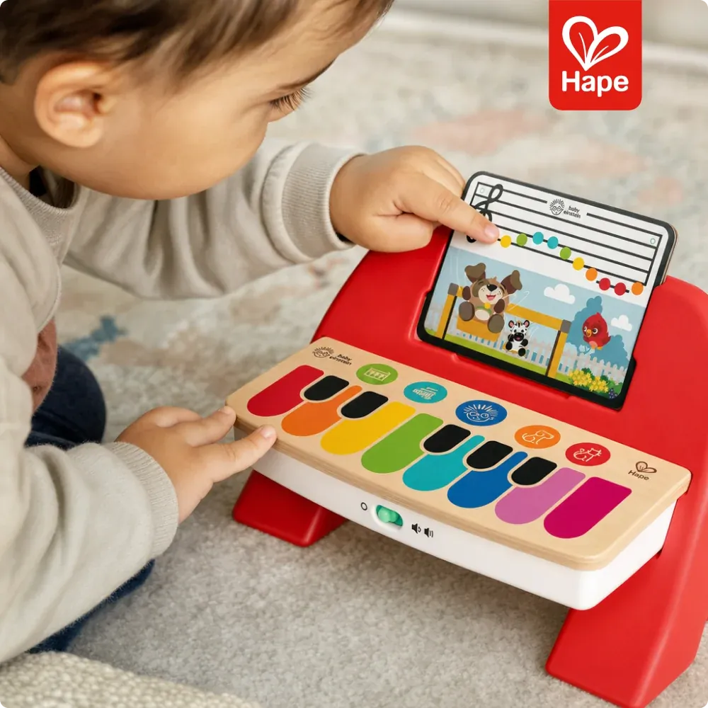 Piano Magic Touch Vermelho Hape Baby Einstein, foto 8