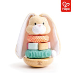 Coelho de Empilhar Sensorial para Bebês 10 Meses+ | HAPE
