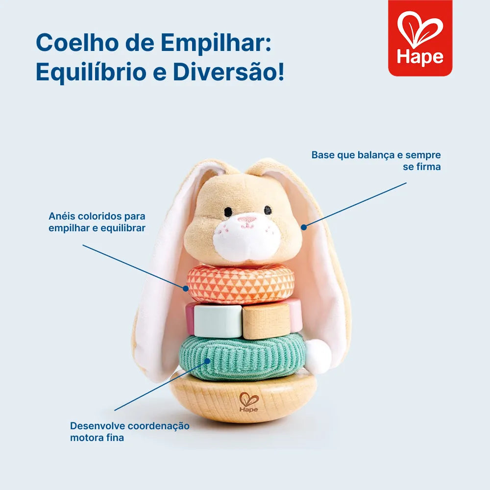 Coelho de Empilhar Hape, foto 9