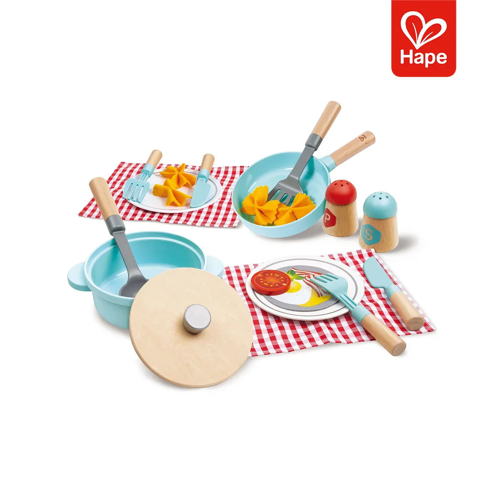 Conjunto Little Chef Cozinhar e Servir Hape, foto 1