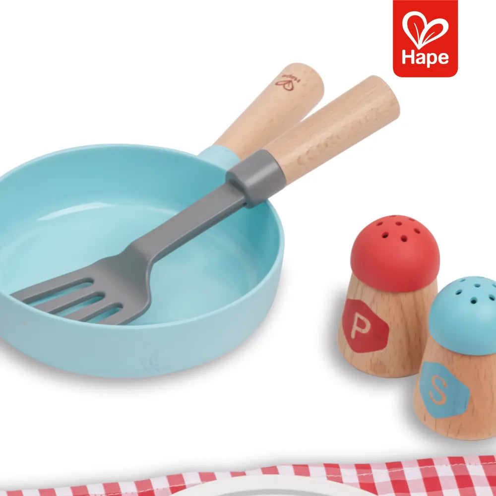 Conjunto Little Chef Cozinhar e Servir Hape, foto 6