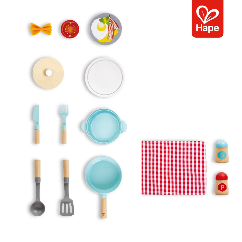 Conjunto Little Chef Cozinhar e Servir Hape, foto 7