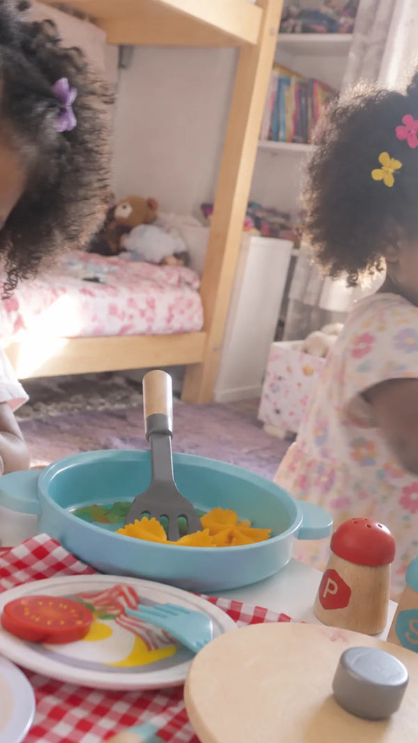 Conjunto Little Chef Cozinhar e Servir Hape CLI2