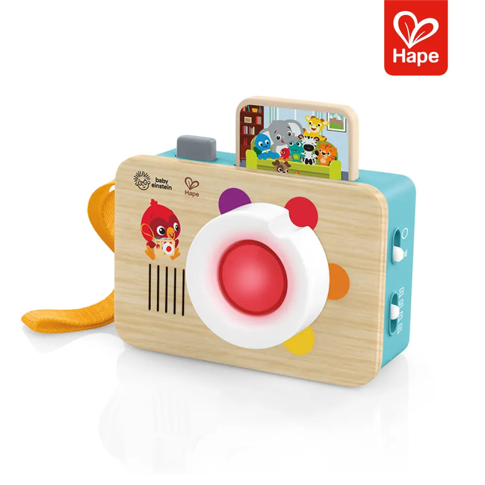 Lupa Educativa Learning Lens Hape com lente giratória, luzes e sons