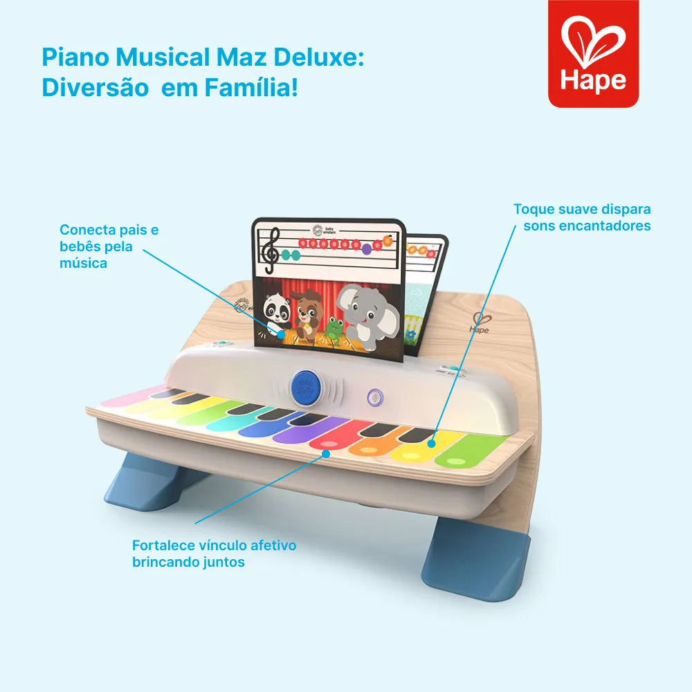 Piano Conectado Together in Tune Magic Touch Hape 800902 imagem 9