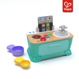 Cozinha de Madeira Interativa Magic Touch com Sons e 4 Idiomas | Hape