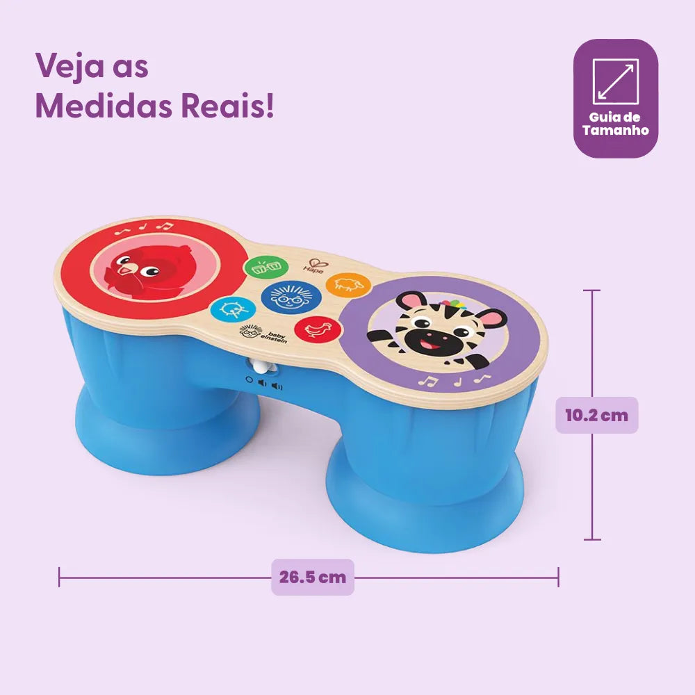 Tambor Magic Touch Hape - benefícios