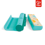 Gaita Infantil Educativa de Madeira com Luzes Guia, Músicas e Bateria Recarregável – Hape