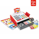 Caixa Registradora Infantil Educativa com Calculadora Solar, Scanner Luminoso e Acessórios – Hape