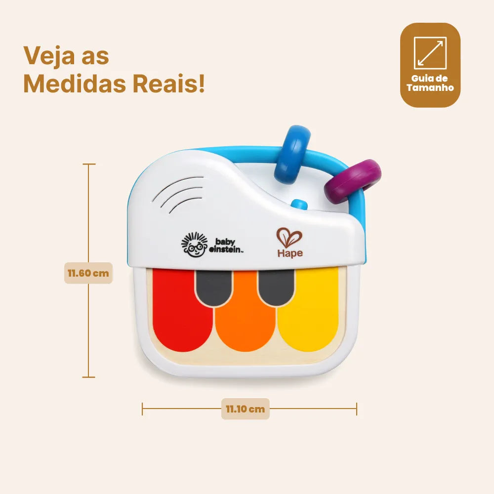 Mini Piano Magic Touch Hape 800852 medidas