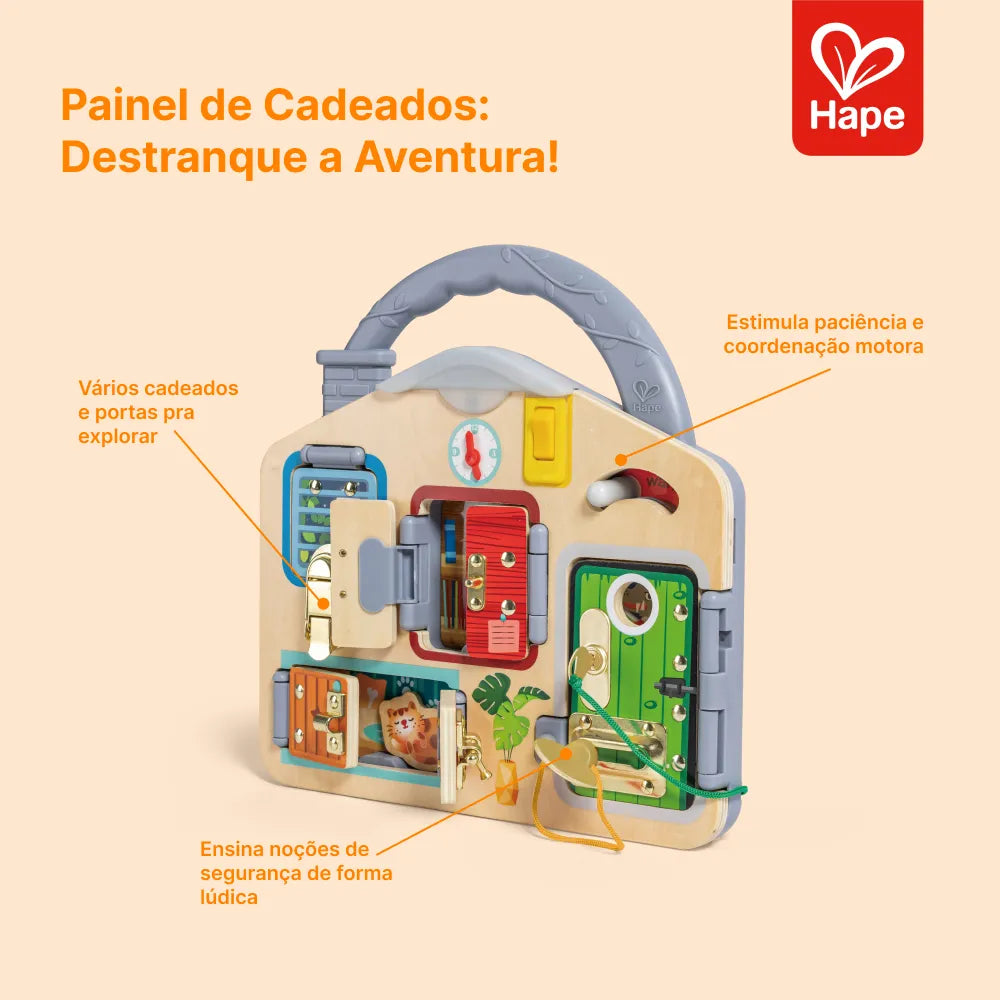 Painel de Atividades Pequeno Corredor Hape - benefícios