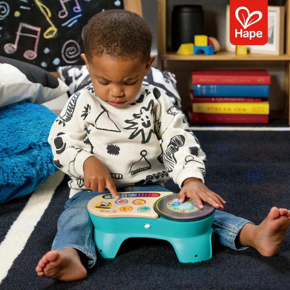 DJ Discovery Toca-discos Magic Touch Hape - imagem 4