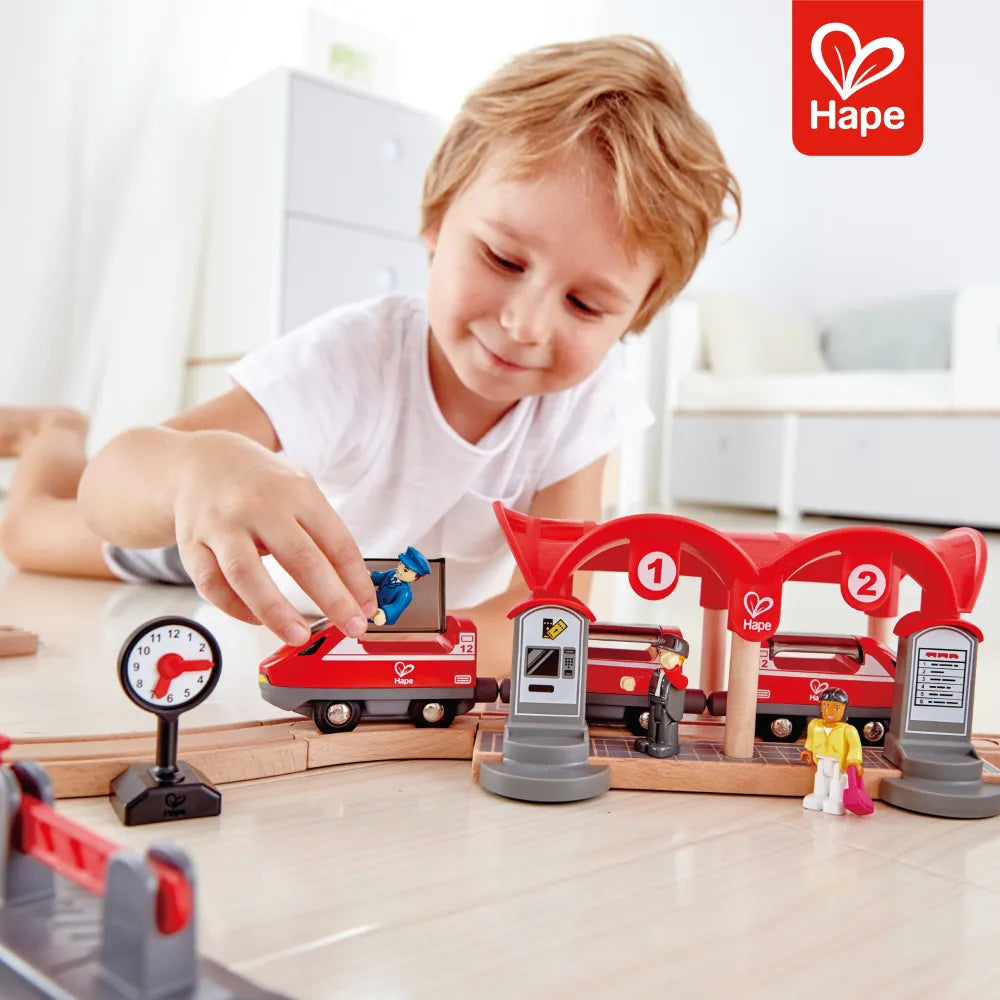 Conjunto Ferroviário Cidade Movimentada Hape - imagem 2