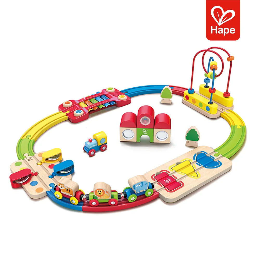 Ferrovia Quebra-Cabeça Arco-Íris Hape, foto 1