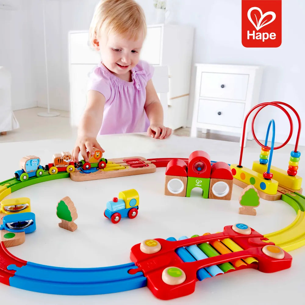 Ferrovia Quebra-Cabeça Arco-Íris Hape, foto 2