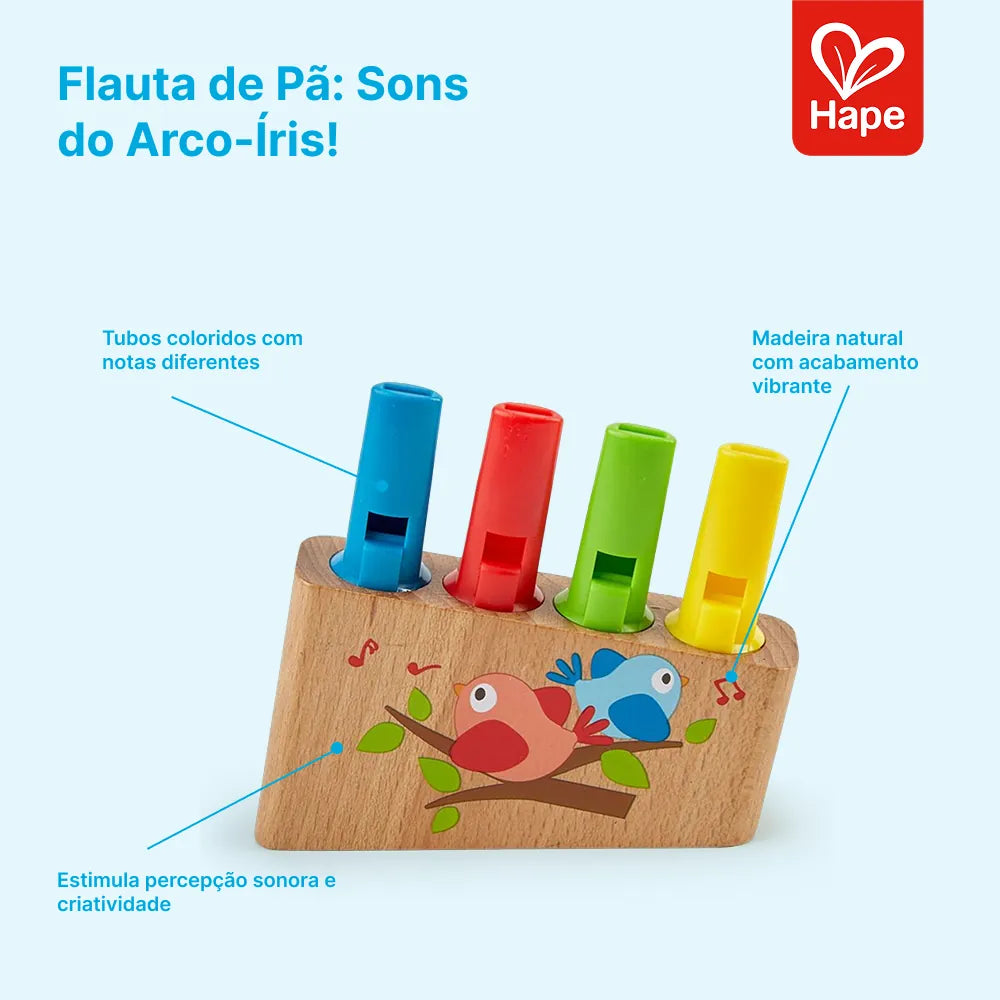 Flauta de Pã Arco-Íris Hape, foto 9