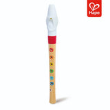 Flauta Doce Infantil com Volume Ajustável e Livro de Músicas 3 Anos+ | HAPE
