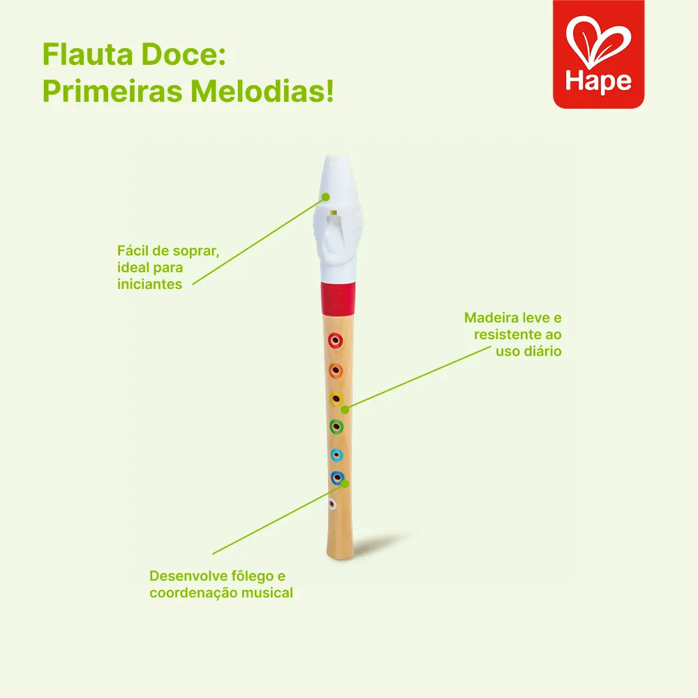 Mini Flauta Doce Hape, foto 9