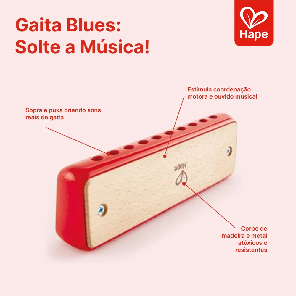 Gaita Blues Vermelha Hape, foto 9