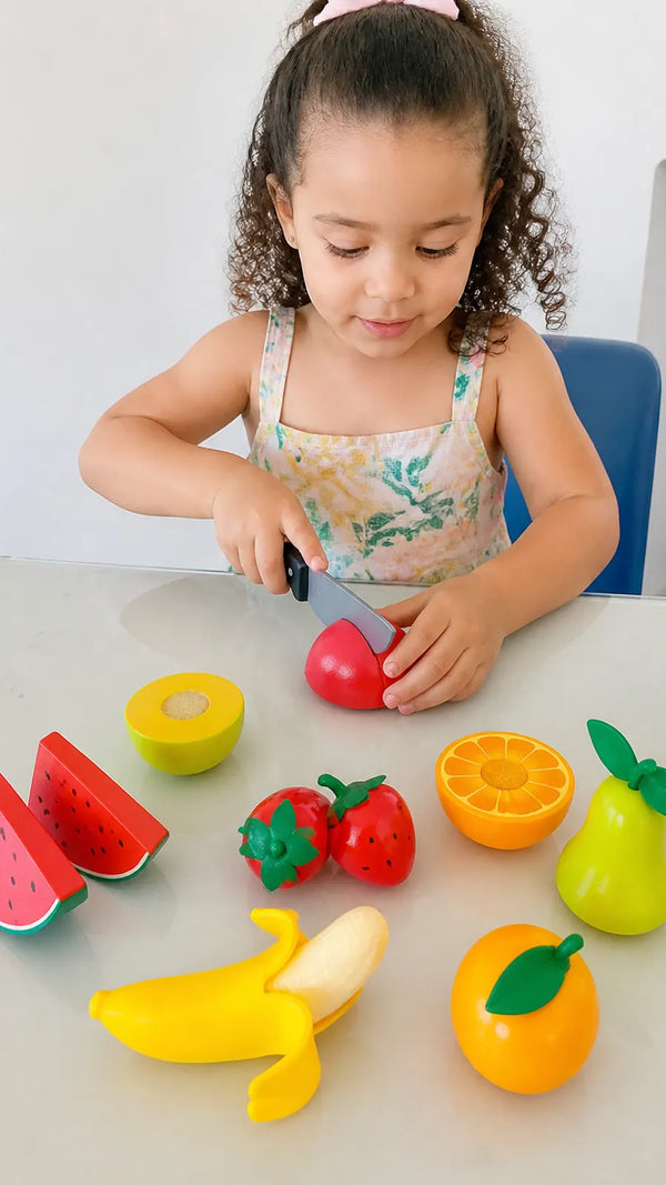 Conjunto Frutas Saudáveis Hape - foto de cliente 3